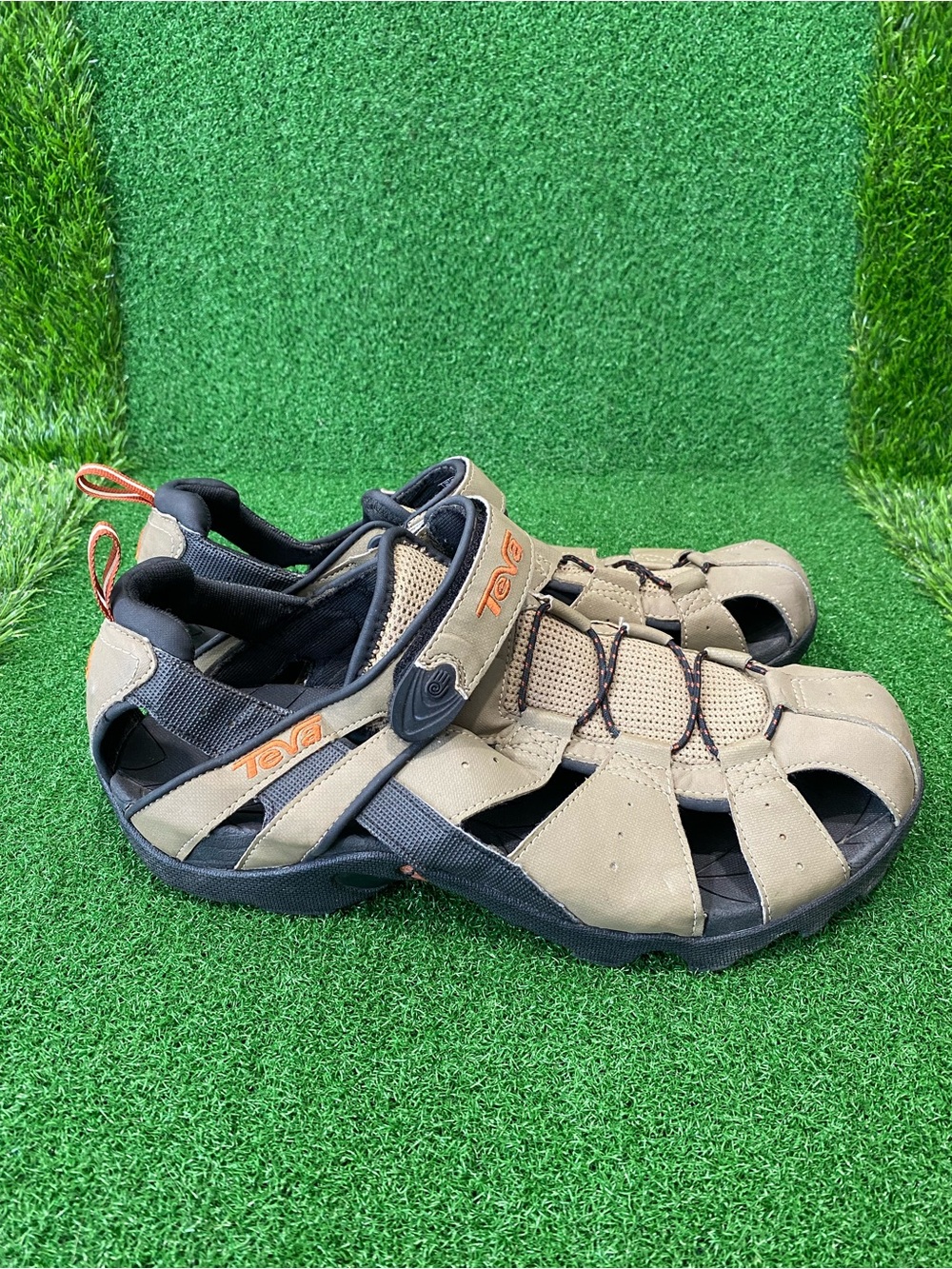 Teva Deacon Fisherman Sandals Khaki Sport Water Hiking Sz 11 Men’s 
Jun 026)